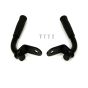 Fixed handles, pair