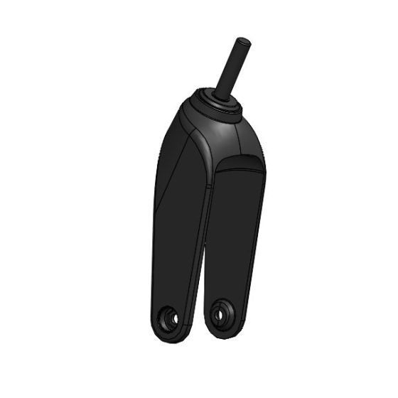 Front fork, black