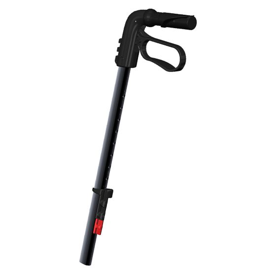 Handle bar, Anatomic, complete, right, black